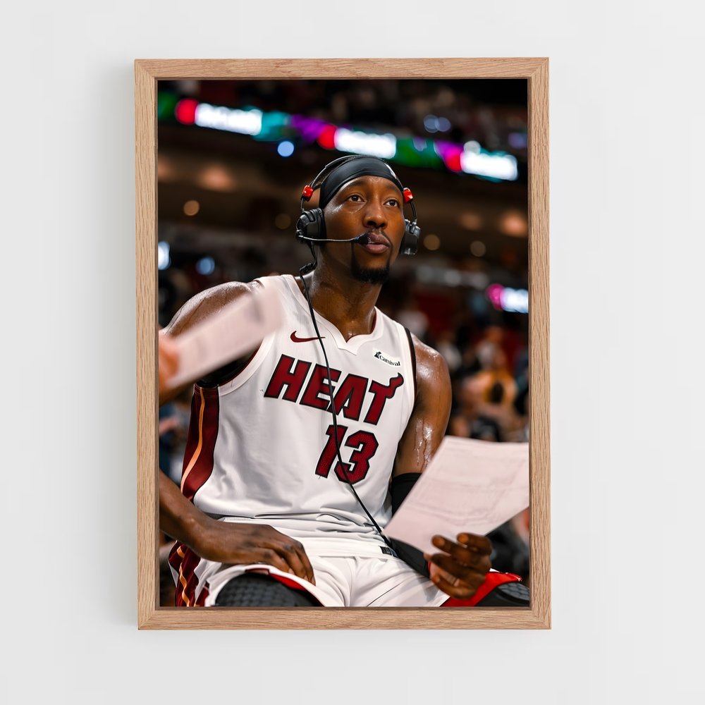 Poster Microphone et Rêves – affiche Basketball (vue 4)